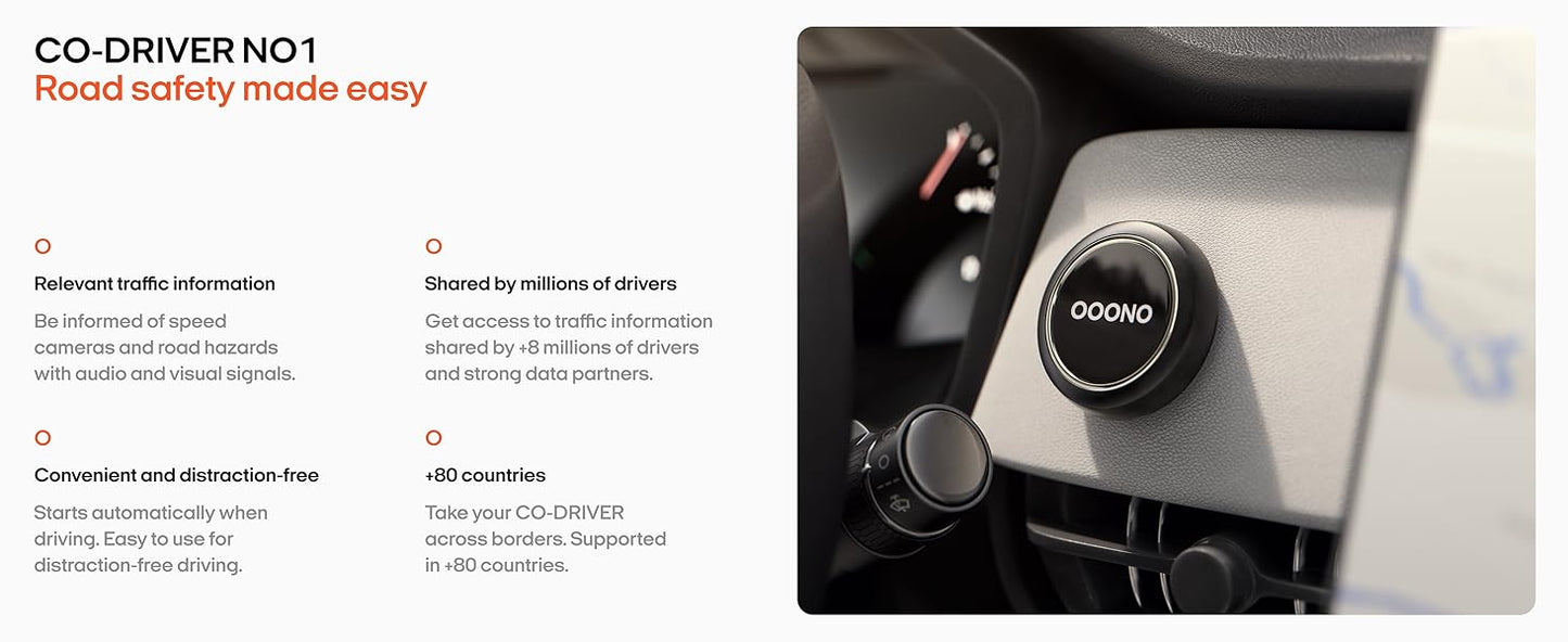 OOONO CO- DRIVER NO 1